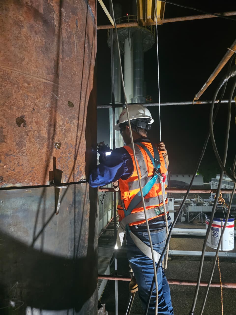 Revestimiento a una Chimenea