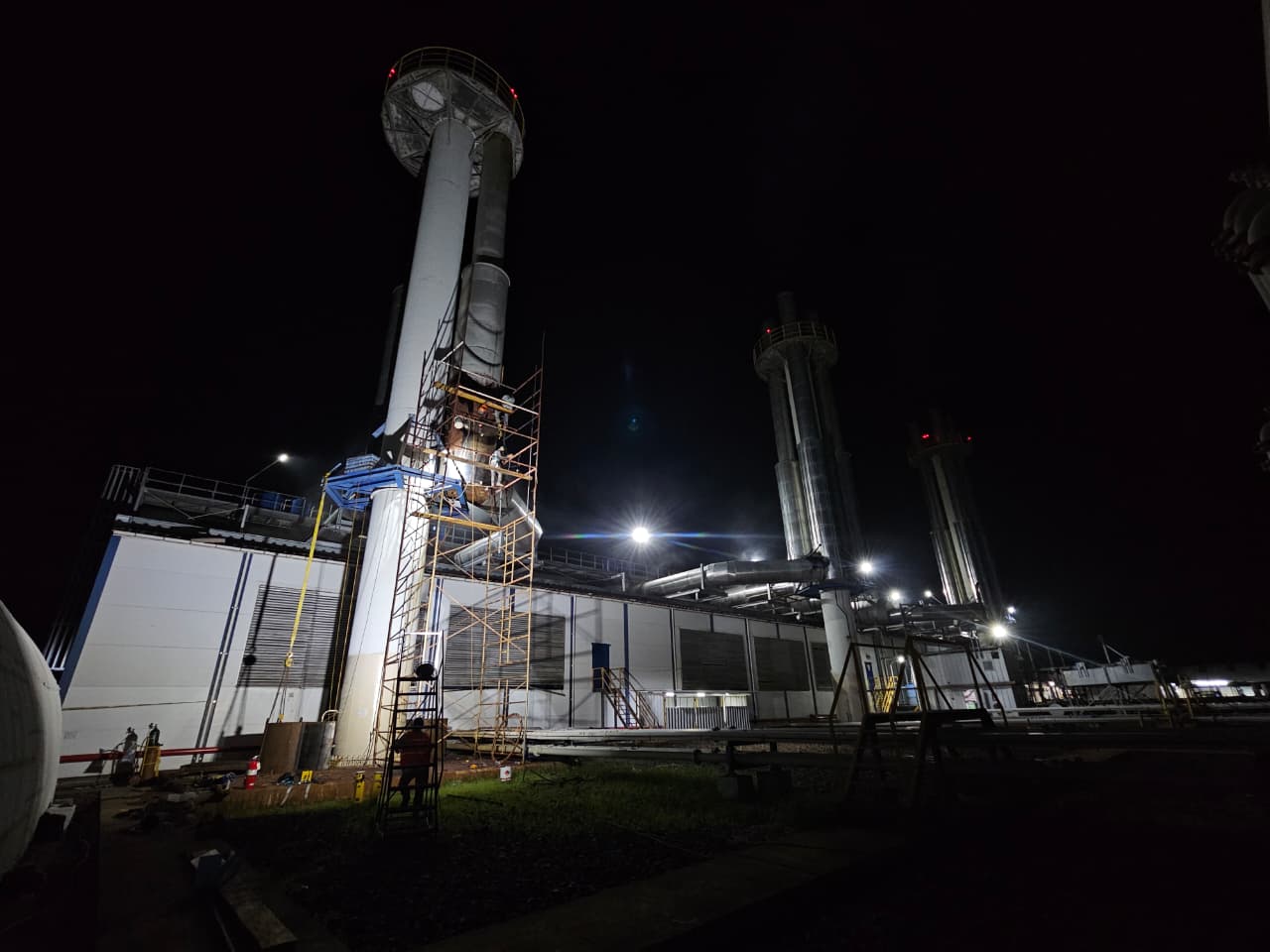 Revestimiento a una Chimenea