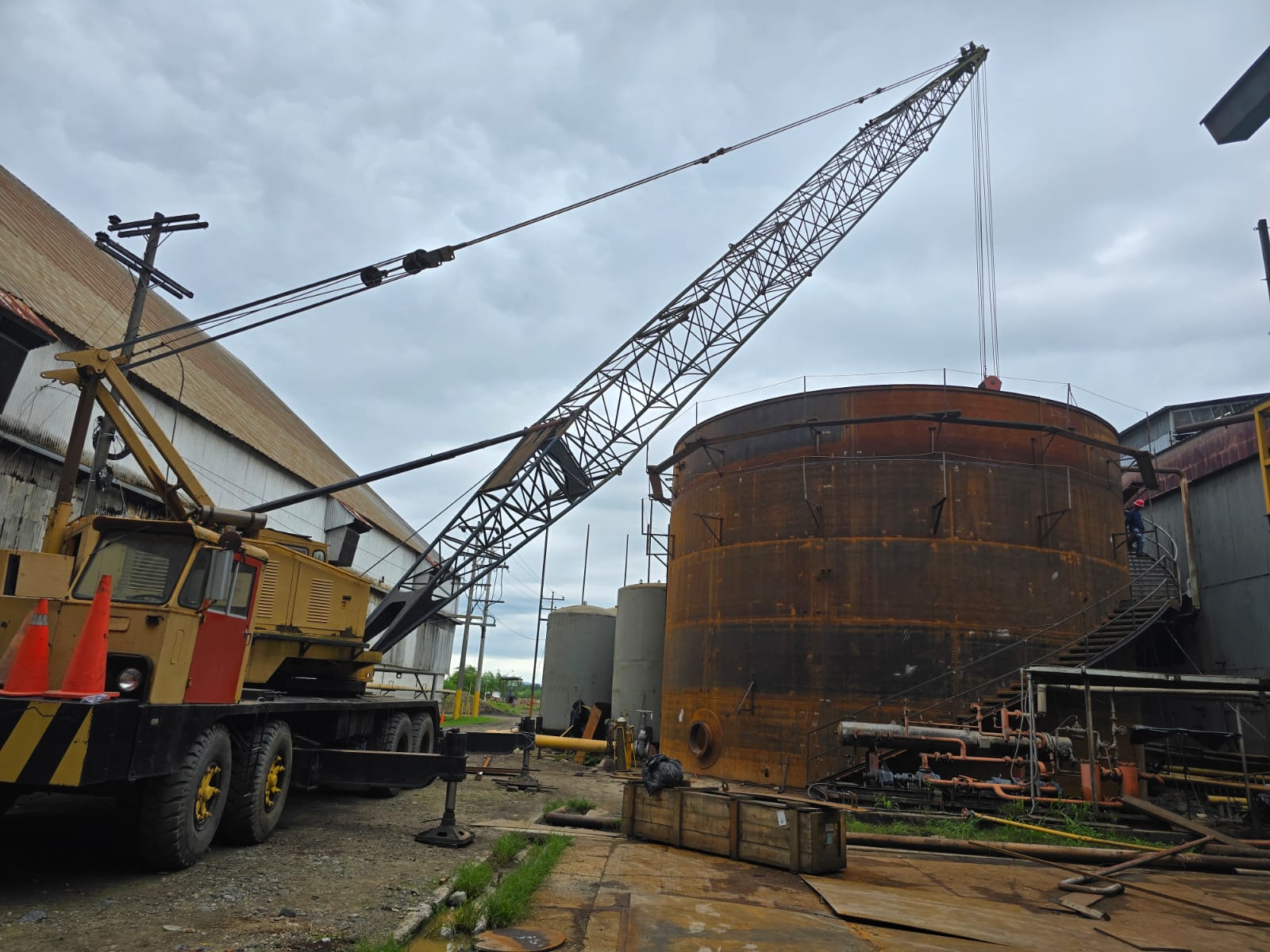 Fabricación de tanque