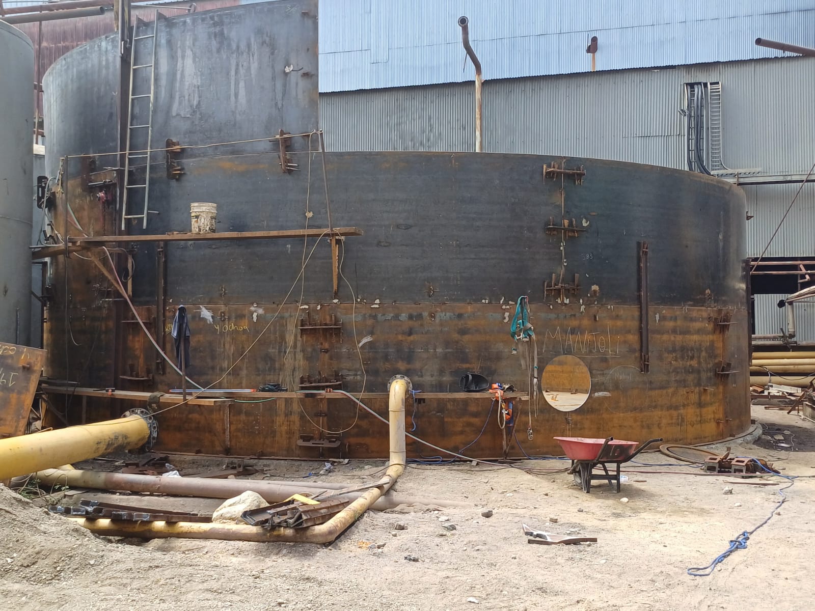 Fabricación de tanque