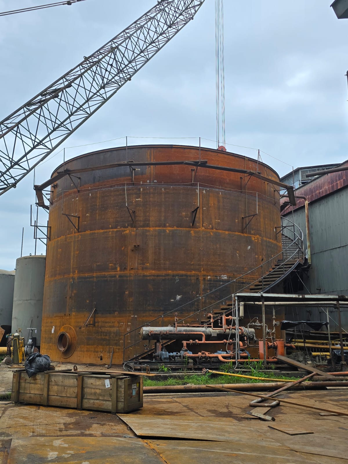 Fabricación de tanque