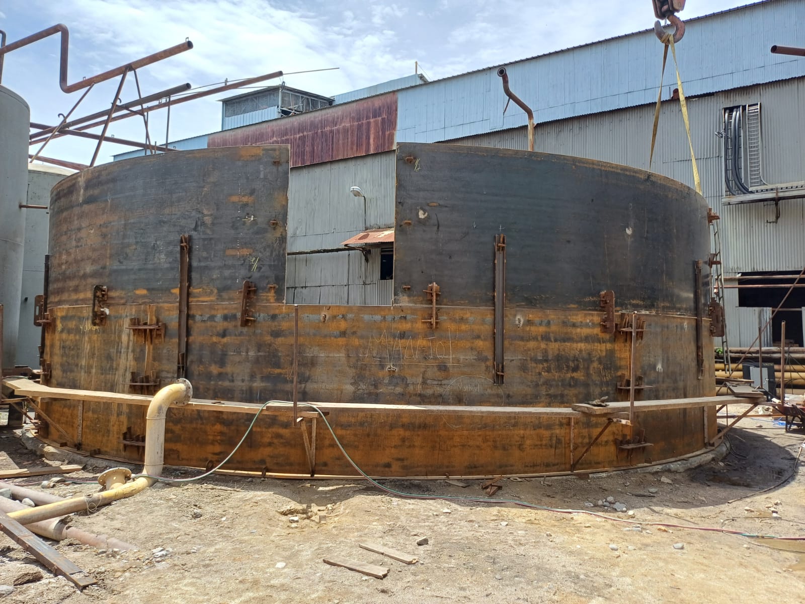 Fabricación de tanque