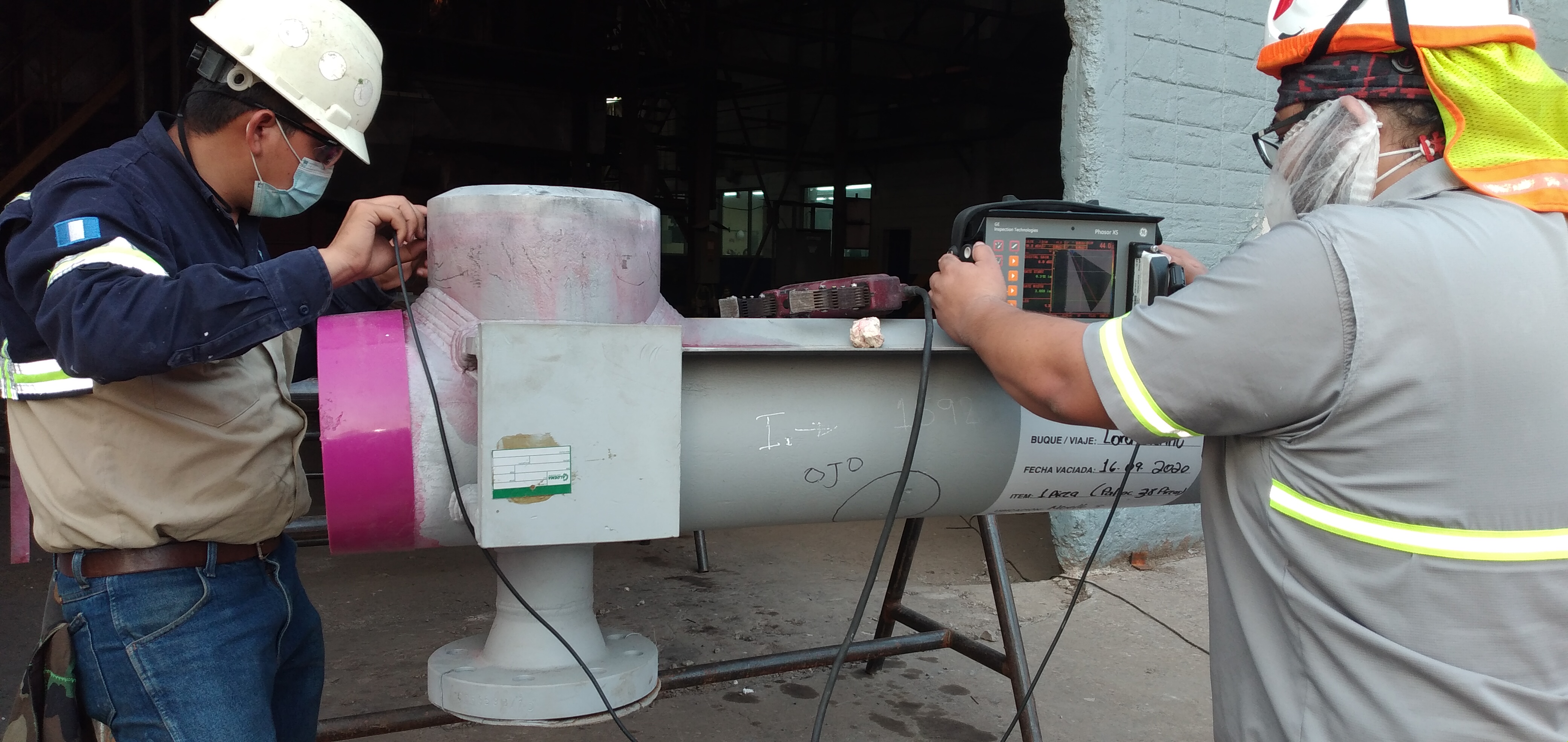 Personal Certificado en ensayos no destructivos, como ser